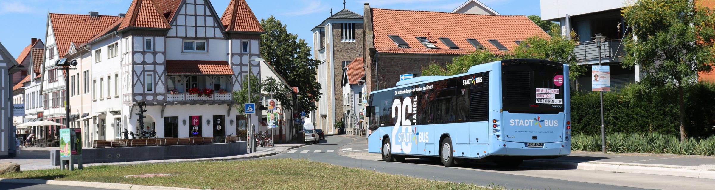 Stadtbus am Lemgoer Ostertor