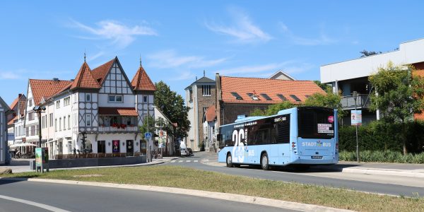 Stadtbus am Lemgoer Ostertor