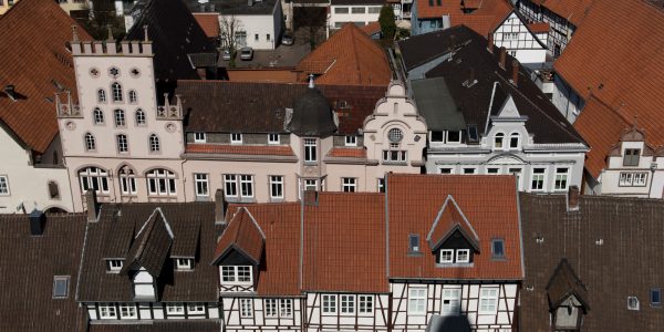 Städtebauförderung in Lemgo / Luftaufnahme Kernstadt